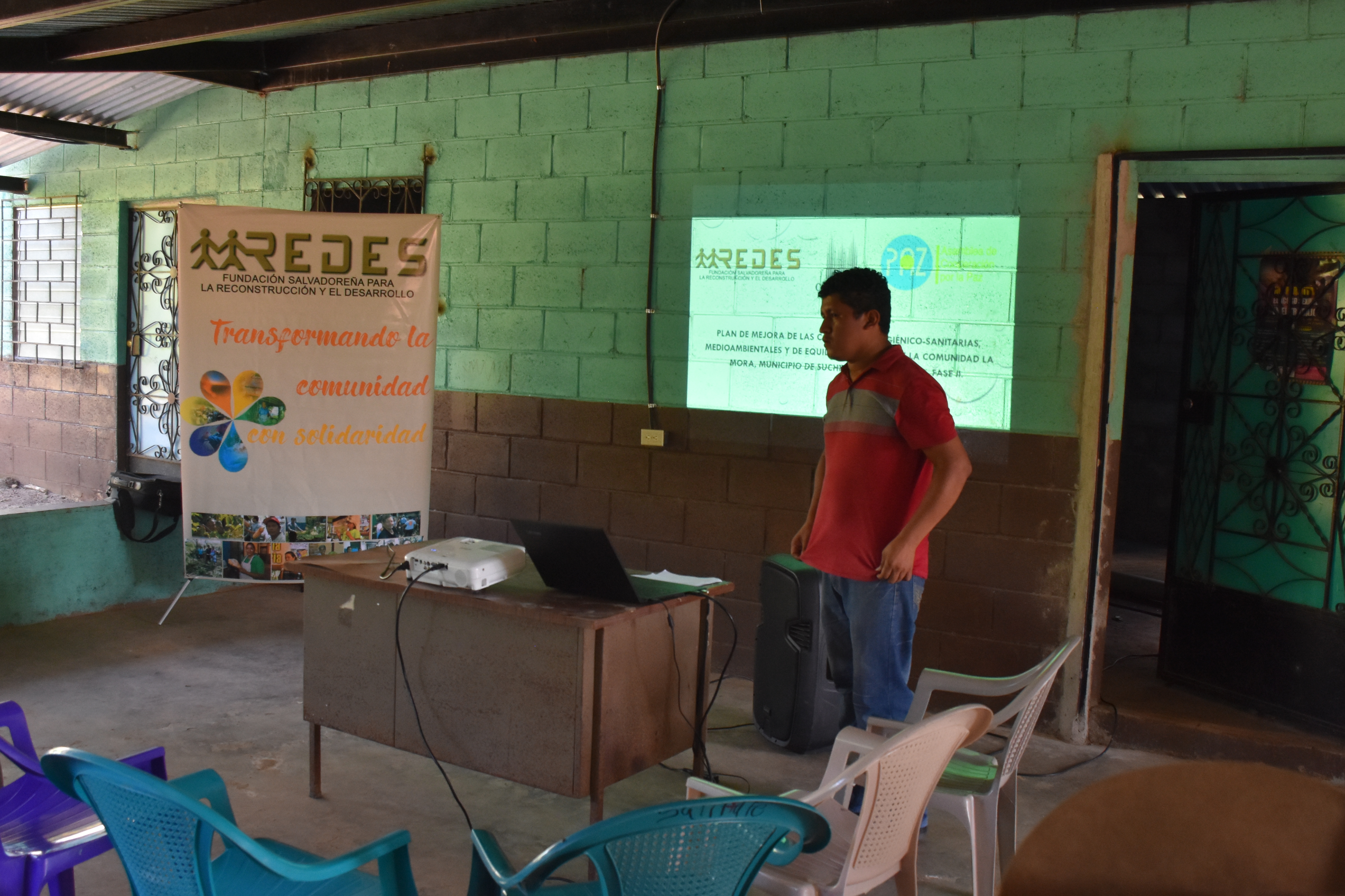 REDES finaliza proyecto de saneamiento en comunidad La Mora